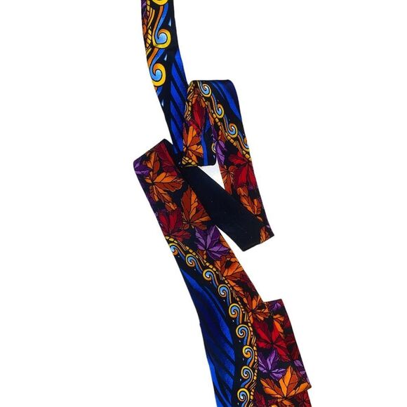 RUSH LIMBAUGH No Boundaries Mens Silk Vintage Tie - Picture 5 of 5